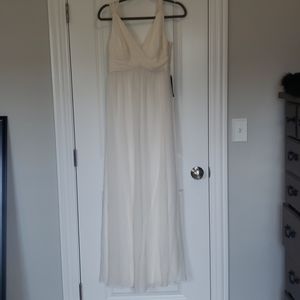 NWT Ann Taylor Silk Wedding Dress Size 2